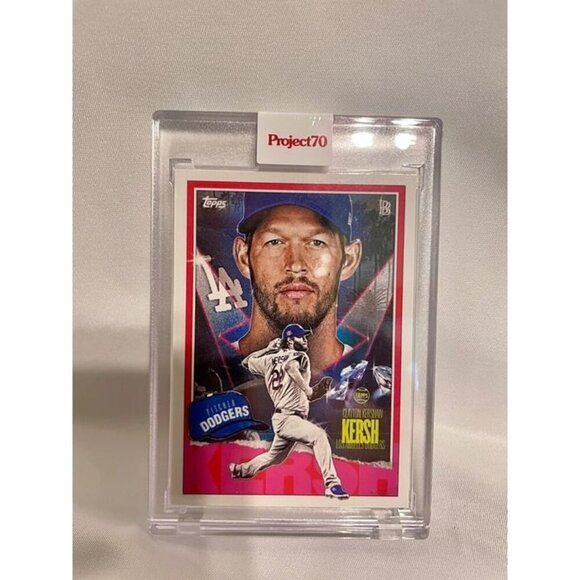 2021 Topps Project 70~1981 Topps Clayton Kershaw #63~ By Ben Baller - Picture 1 of 3